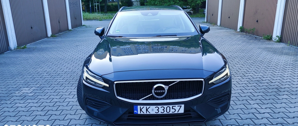 Volvo V60 cena 89900 przebieg: 169000, rok produkcji 2018 z Kraków małe 667